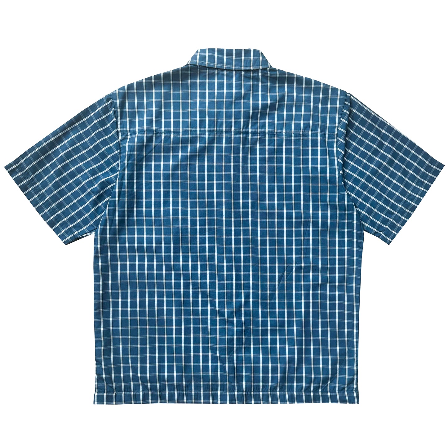PLAID SUMMER SHIRT - NAVY BLUE