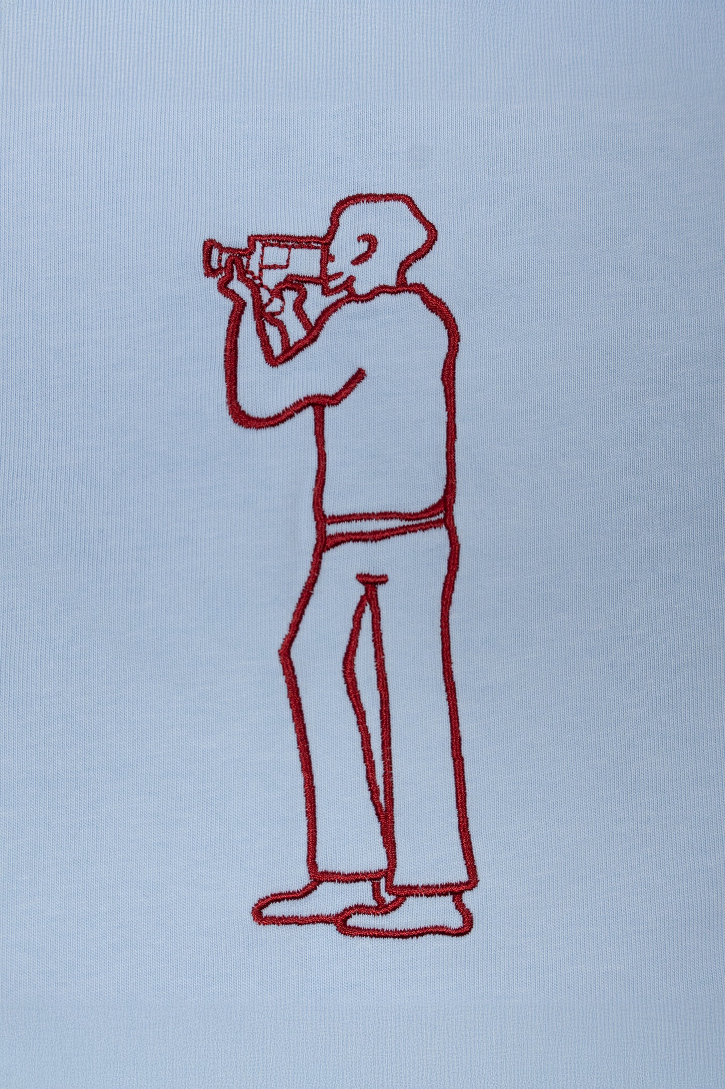 PHOTOGRAPHER'S LIFE T-shirt - LIGHT BLUE