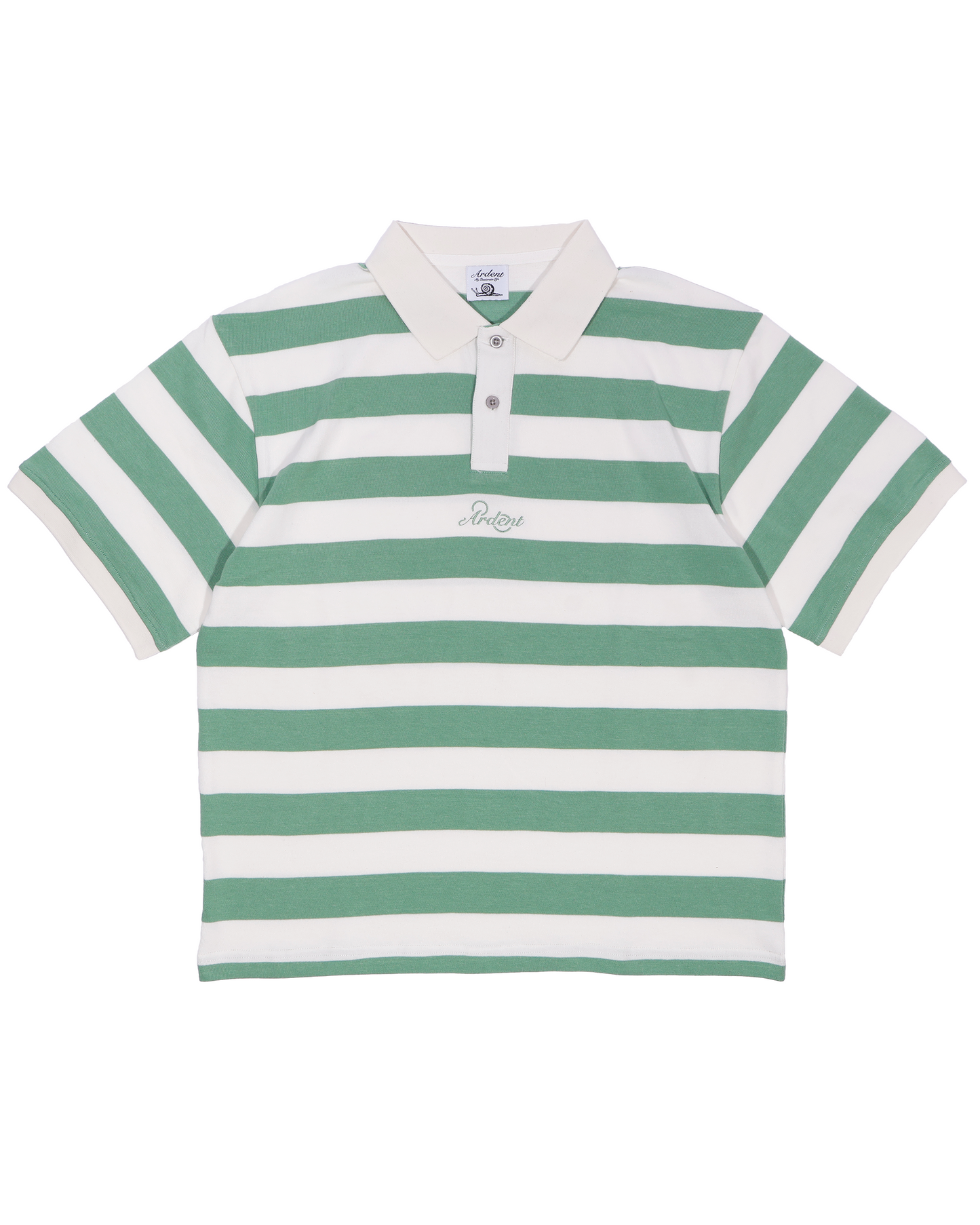 BOLDSTRIPE POLO - FRESH GREEN