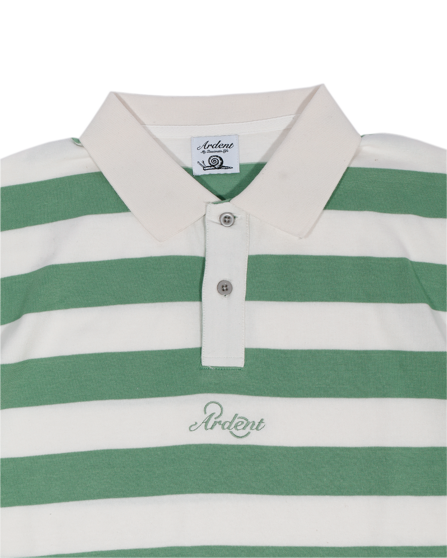 BOLDSTRIPE POLO - FRESH GREEN