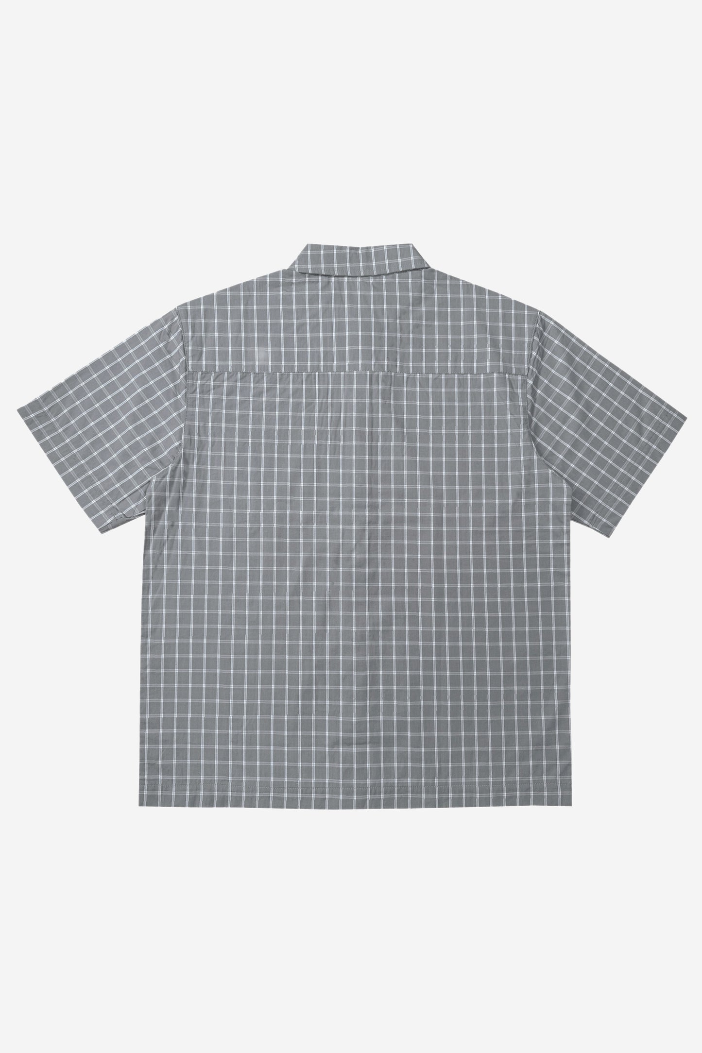 PLAID SUMMER SHIRT - GREY