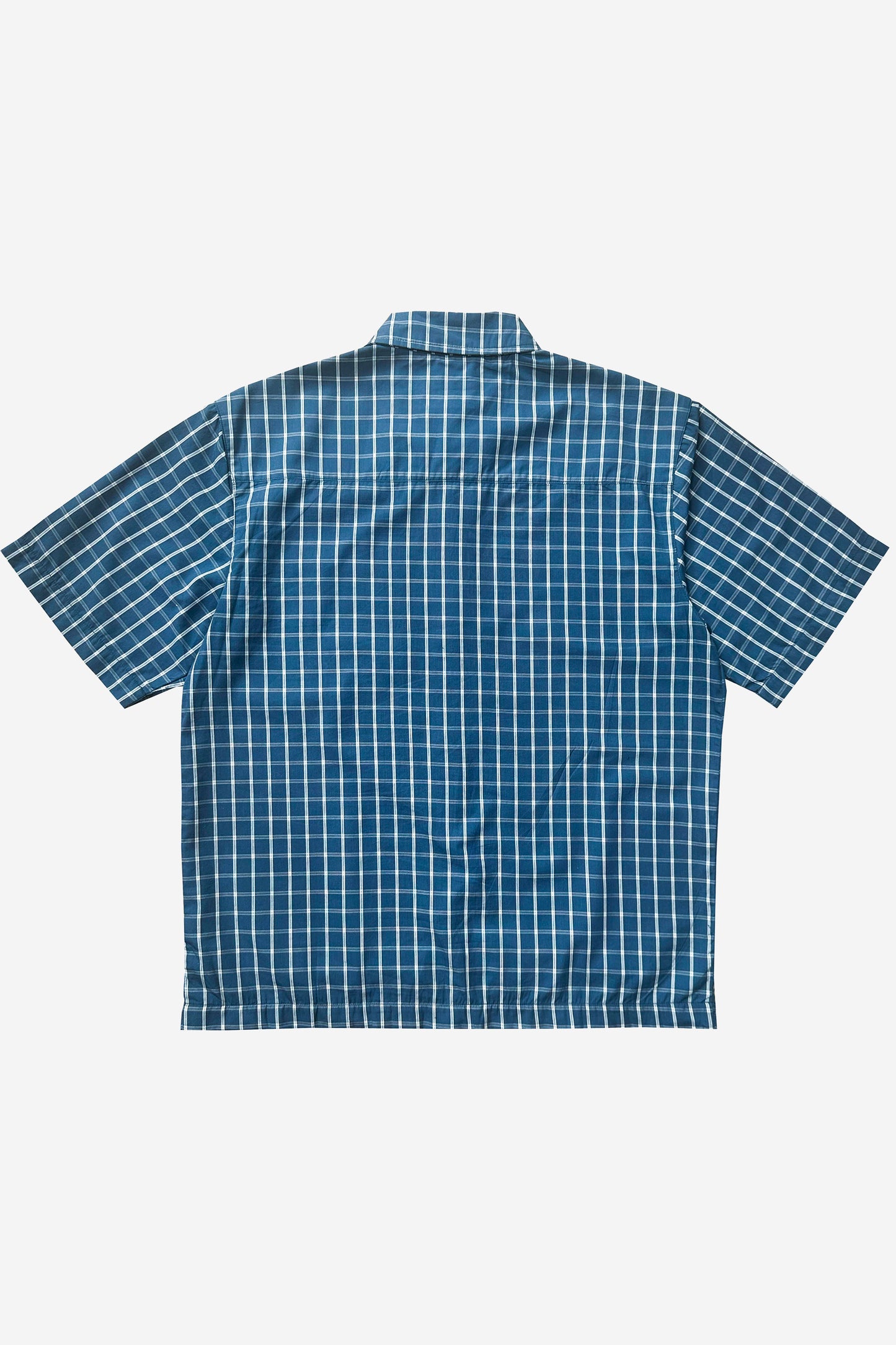 PLAID SUMMER SHIRT - NAVY BLUE