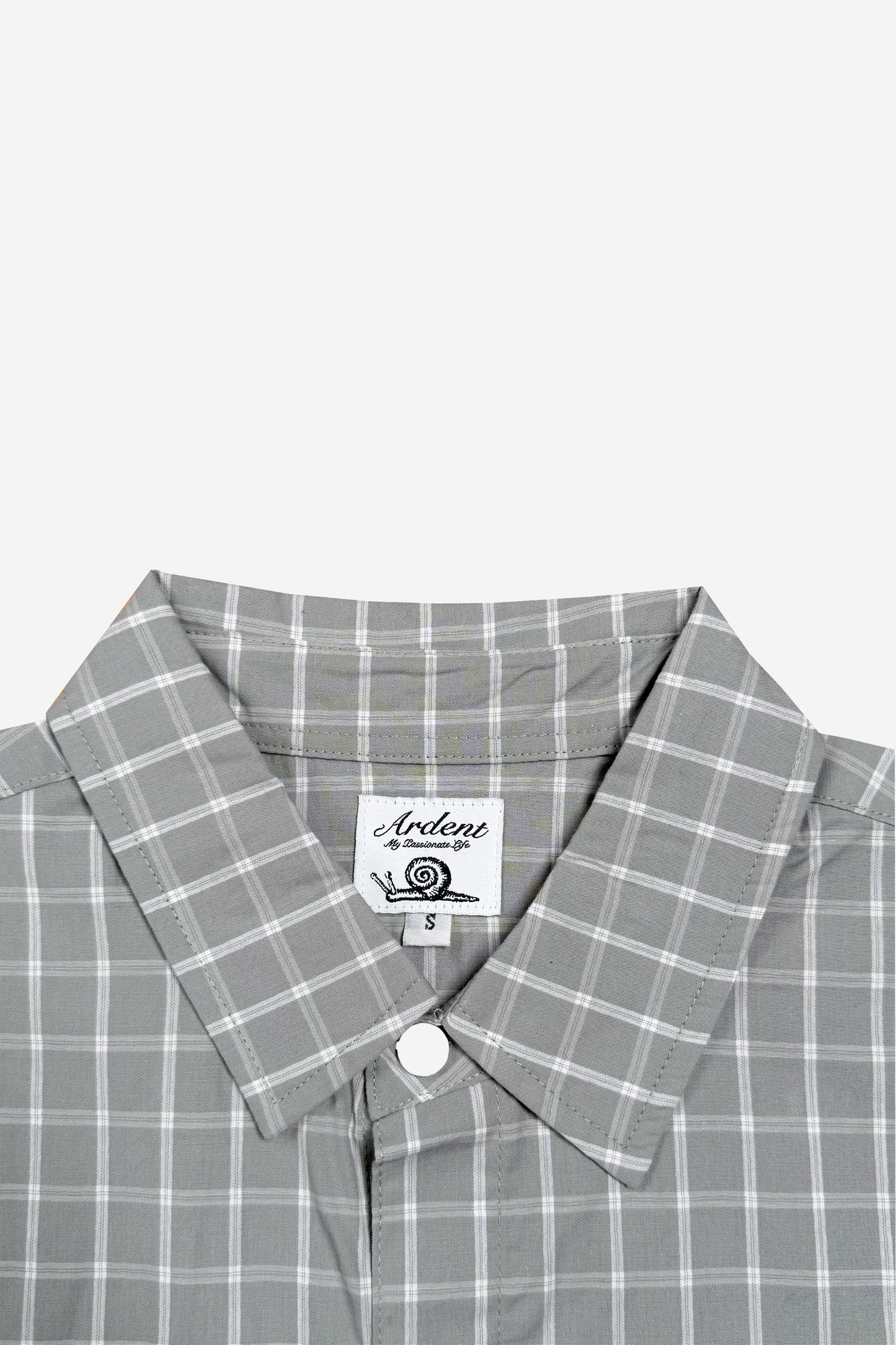 PLAID SUMMER SHIRT - GREY