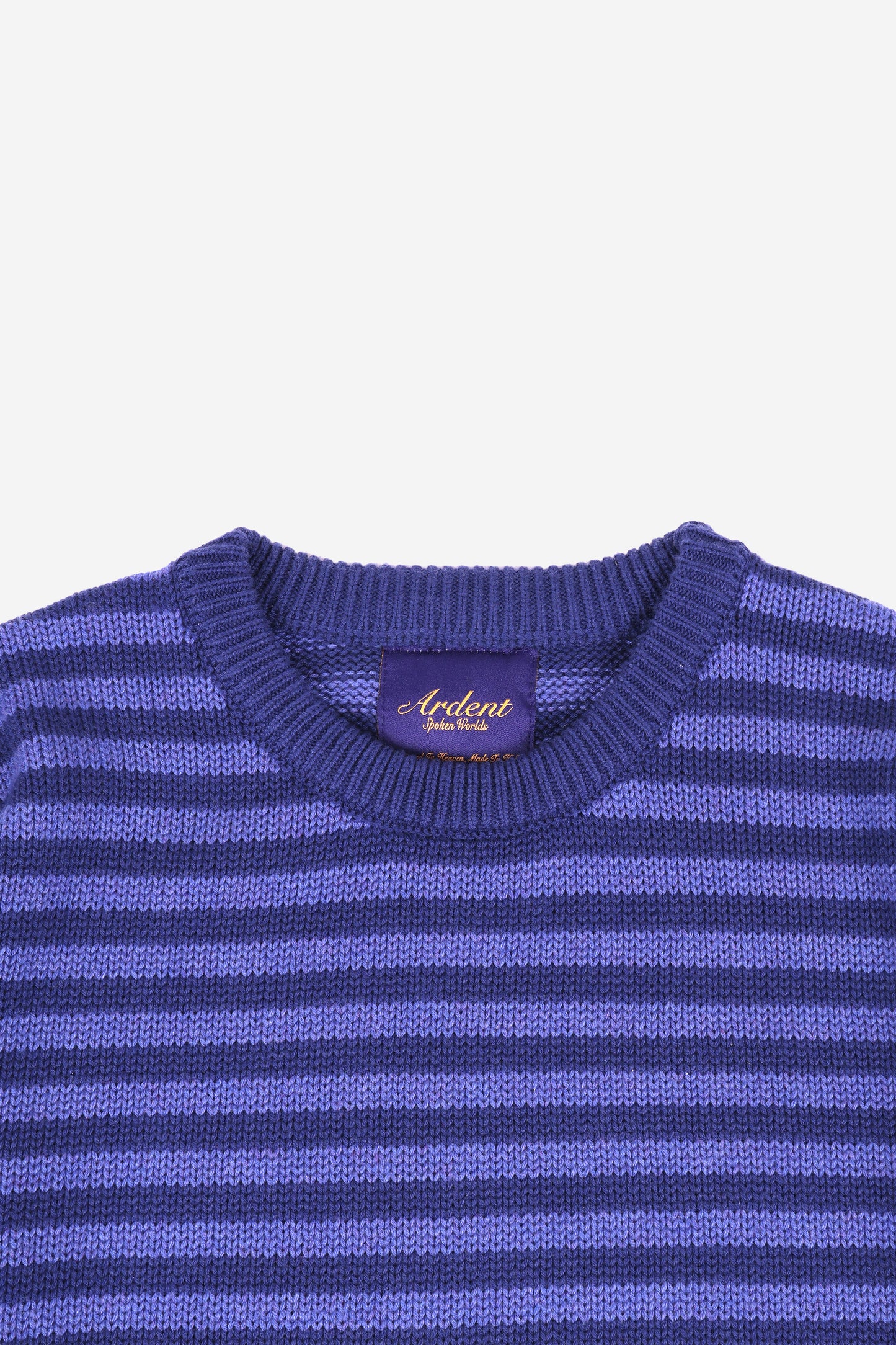 PINSTRIPE KNIT - MIDNIGHT