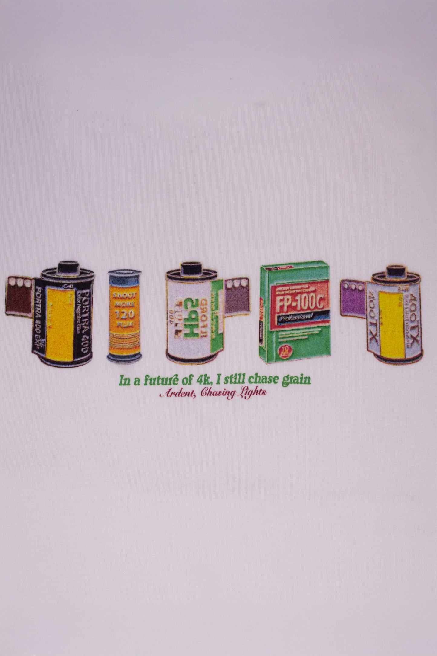 FILM ROLL T-shirt - WHITE