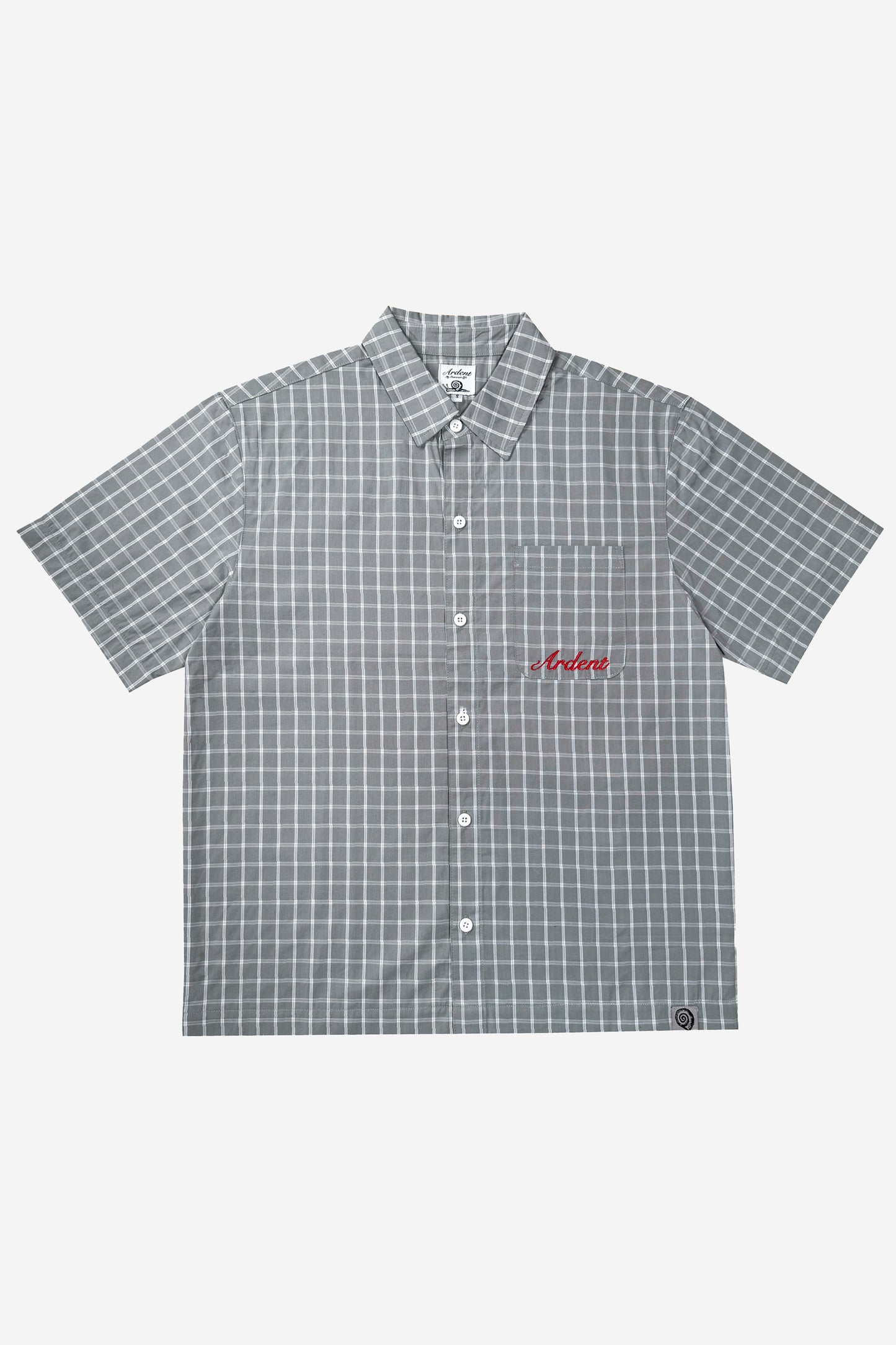PLAID SUMMER SHIRT - GREY