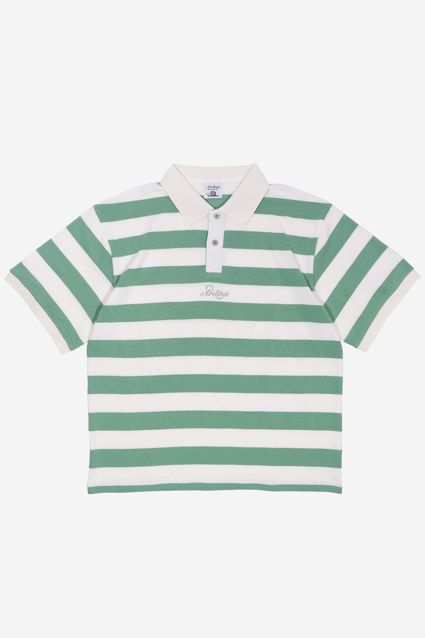 BOLDSTRIPE POLO - FRESH GREEN