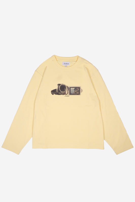 HANDYCAM LONG SLEEVE - PALE YELLOW