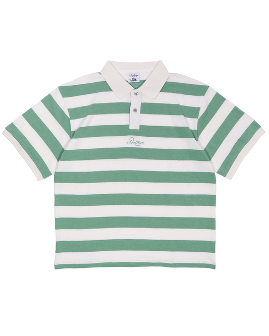 BOLDSTRIPE POLO - FRESH GREEN