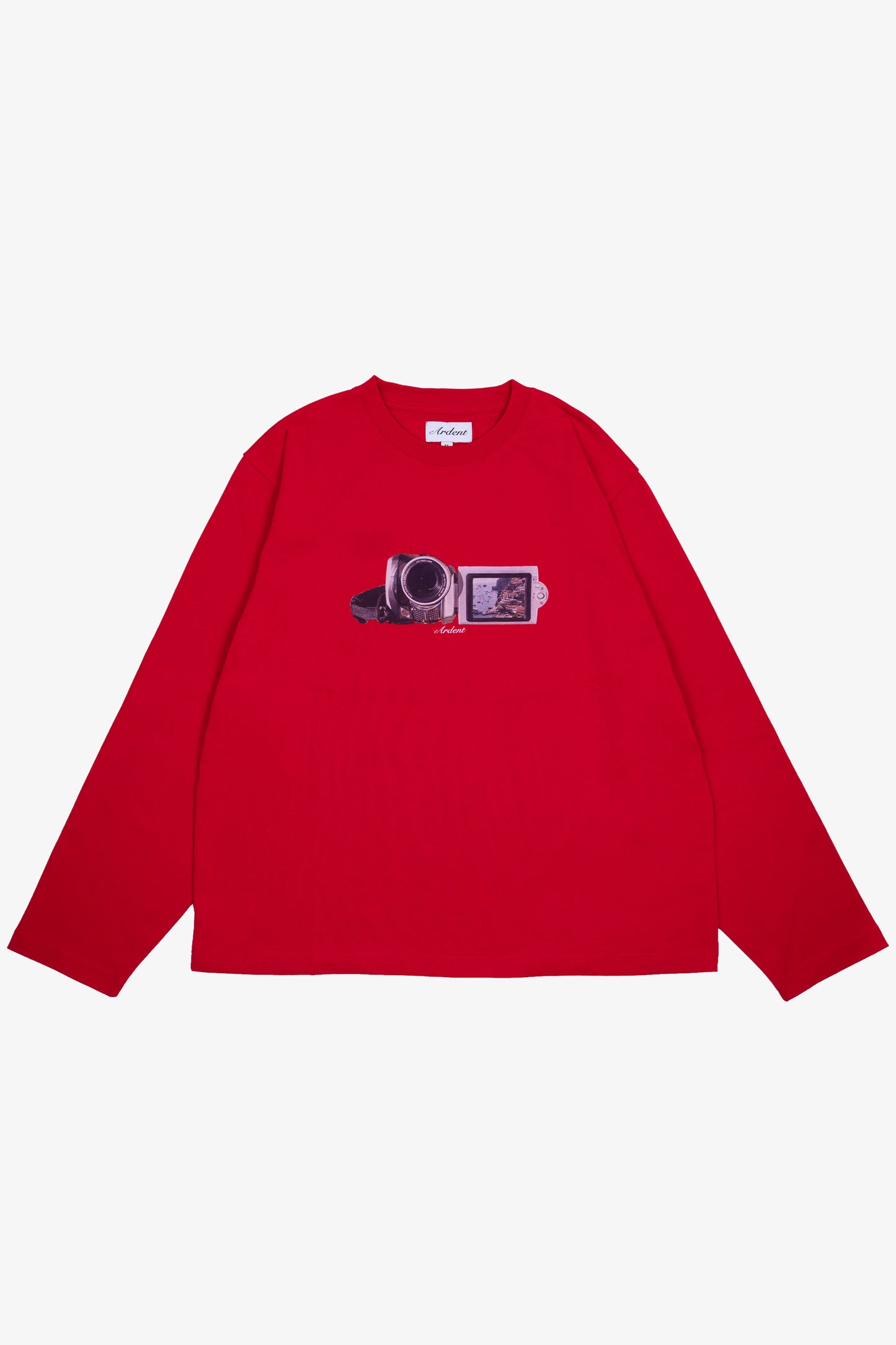 HANDYCAM LONG SLEEVE - BRIGHT RED
