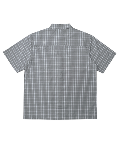 PLAID SUMMER SHIRT - GREY