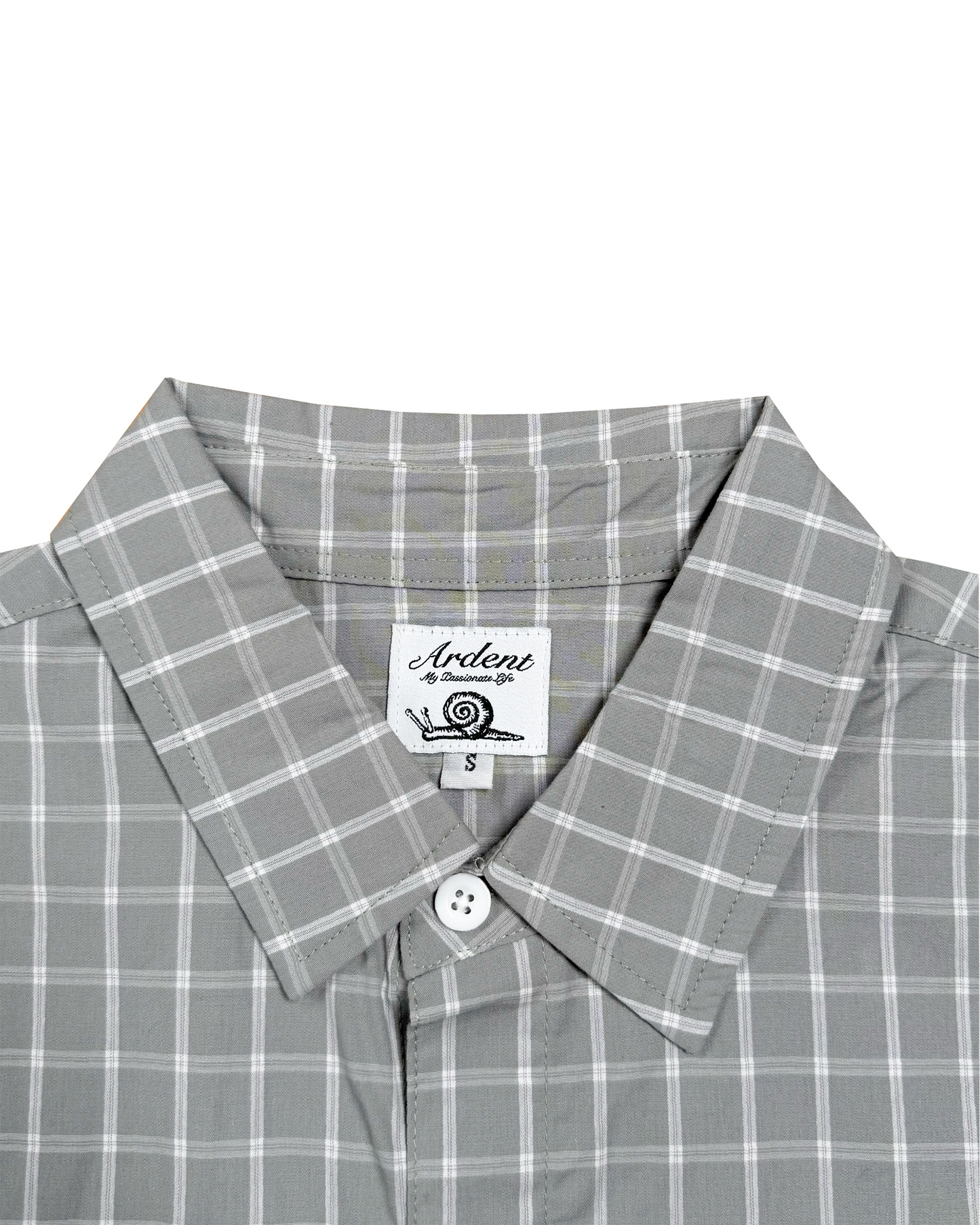 PLAID SUMMER SHIRT - GREY