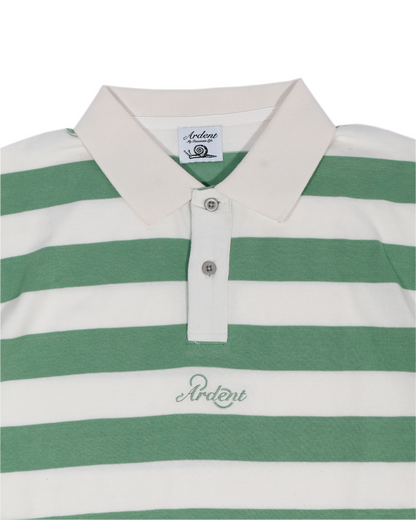 BOLDSTRIPE POLO - FRESH GREEN